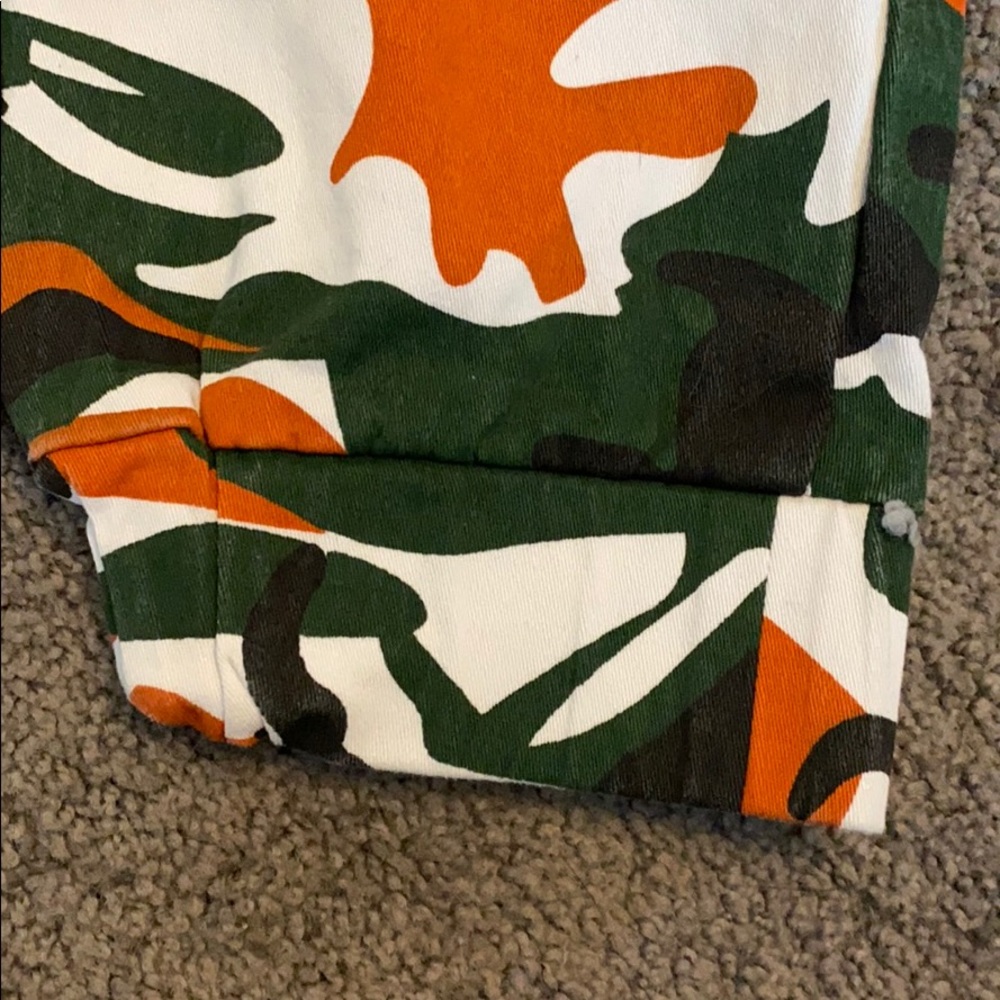 Drawstring army pattern joggers - Picture 3 of 4